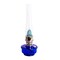 Aladdin Genie III Oil Lamp, Indoor Emergency Lighting for Shelf, Table or Hanging, Glass Bowl with Brass or Nickel Burner